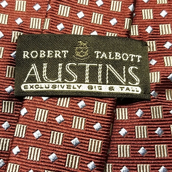 Robert Talbott Austins exclusively big & Tall tie - Picture 2 of 4